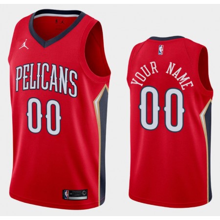 Maglia New Orleans Pelicans Personalizzate 2020-21 Jordan Brand Statement Edition Swingman - Uomo